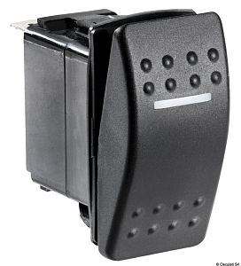 Marina R выключатель клавишный ON-OFF-ON 12/24В 20А водонепроницаемый со светодиодным индикатором