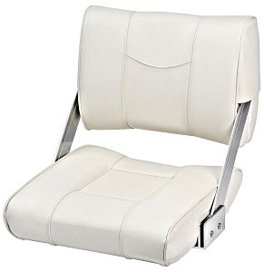 Сиденье одинарное Reverso с поворотной спинкой 570 х 420 х 460 мм белое
