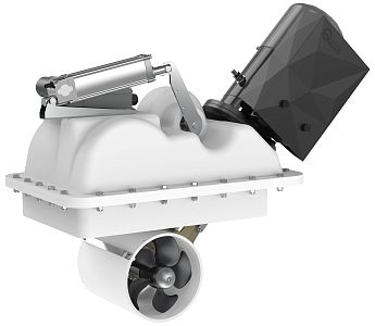 Подруливающее устройство выдвигающееся Quick BTR 24В, 6,3 кВт, 185мм, 105кгс (арт. FGBTR1810524T00)