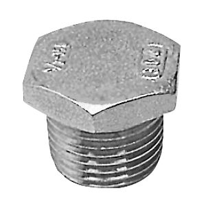 Заглушка из нержавеющей стали с внешней резьбой 1/2" (арт. 17.123.02)