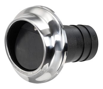 Выхлопной патрубок из технополимера и нержавеющей стали 40 мм (арт. 51.386.01)