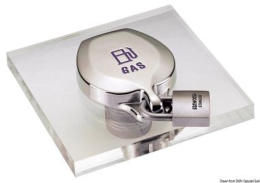 Запорное устройство для заливной горловины топливного бака из нержавеющей стали AISI316 (арт. 20.569.01)