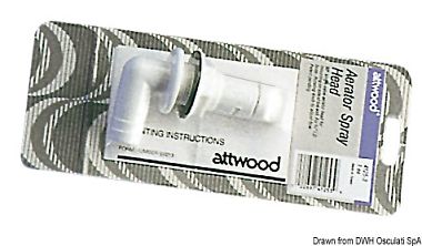 Распылительная головка Attwood Ø19мм для аэраторных помп