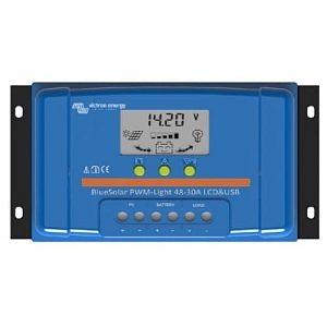 Контроллеры солнечной батареи Victron Energy PWM-LCD&USB 48V-20A (арт. SCC040020050)
