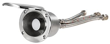 Палубный стальной душ Elissa со смесителем (арт. 17.239.90)