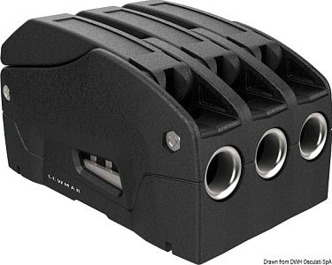 Стопор D1 тройной x трос 8-10 мм