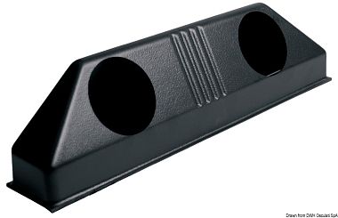 Вентиляционный ящик из черного АБС-пластика