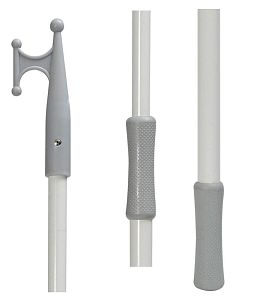 Багор Color телескопический двухсекционный 1200 / 2100 мм