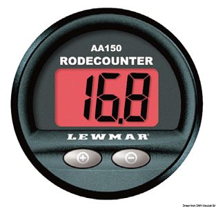 Lewmar счетчик цепей с сигнализацией Ø 60 мм (арт. 02.357.04)