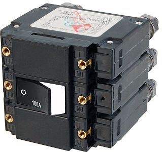 C-Серия автомат - трехполюсный 100A AC (переключатель качельного типа) (арт. 7588)