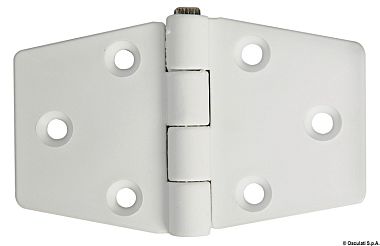 Петля универсальная из полиамида белая 98x65 мм