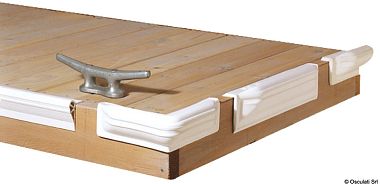 Причальный кранец угловой Small Fender 250 мм белый (арт. 33.517.11)