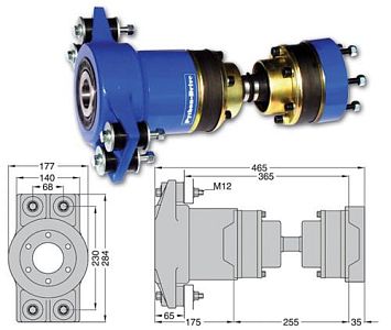 ШРУС Python Drive P200-T комплект для вала 40/60мм (арт. P200-T)