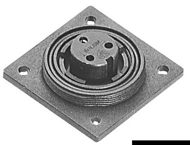 Bulgin PX0765 Розетка 3-полюсная встраиваемая 12 А 277 B