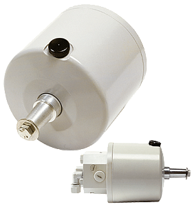 Гидронасос рулевой Vetus 19,7см3/об вал Ø19мм 1:12 для шланга Ø10мм 5 поршней, с обратным клапаном, белый (арт. HTP2010R)