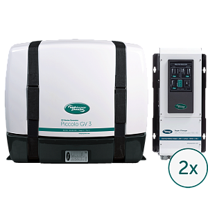 Дизельный генератор судовой Whisper Power Piccolo GV3, 8,6 кВт, 24В/300А или 48В/160А (арт. 49001305)