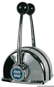 UFLEX однорычажное управление для двух моторов (арт. 45.104.00)