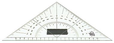 Навигационный треугольник-транспортир (арт. 26.142.40)