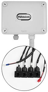 Стационарный пульт с блоком и устройством радиоуправления для трапов-сходней