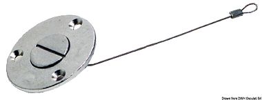 Сливная пробка с открытием при помощи отвертки 29мм (арт. 18.542.00)