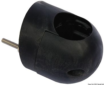 Глухое основание для T-Top 92х80 мм, трубы 44 мм (арт. 48.180.15)