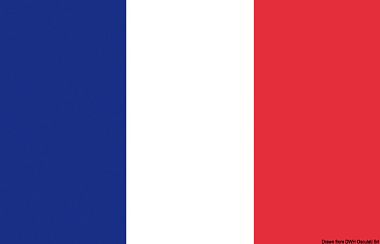 Флаг Франции гостевой 40 х 60 см