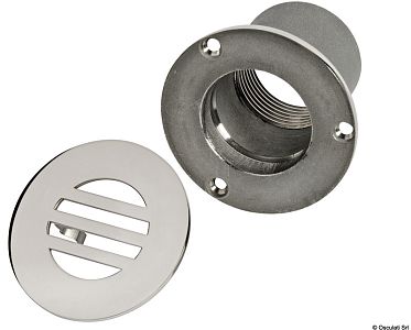 Шпигат кокпита 1" из нержавеющей стали AISI 316