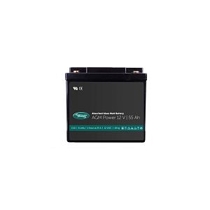 Аккумуляторная батарея Whisper Power AGM Absorbed Glass Matt 12 В, 55 Ач (арт. 40290060)