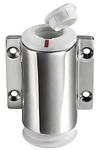 Сменное основание для мачт настенное 60 x 64,5 мм 2 контакта белое