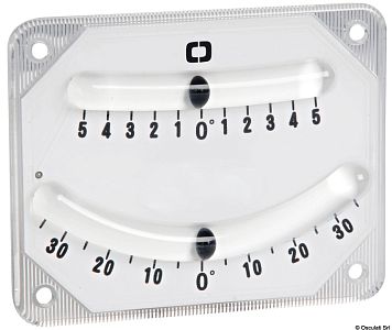 Инклинометр сверхточный 100x80 мм с двойной пузырьковой шкалой (арт. 26.700.86)