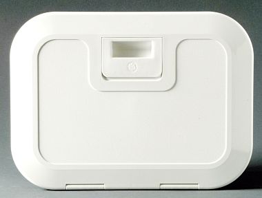 Бардачок с крышкой водонепроницаемый 380x280мм белый