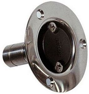 Патрубок вентиляционный Vetus V-quipment Ø16мм прямой (арт. AB16S)