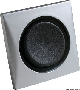 Одинарный выключатель 10 А матовый никель/черный (арт. 14.486.04)