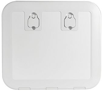 Люк инспекционный водонепроницаемый Flush CE 180° 520x465мм чёрный