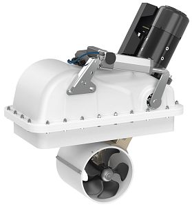 Подруливающее устройство выдвигающееся Quick BTR 24В, 8,0 кВт, 250мм, 140кгс (арт. FGBTR2514024T00)