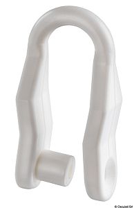 Скоба ползуна грота из нейлона 8 мм (10 шт)