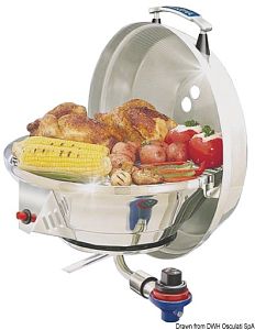 Гриль/газовая плитка MAGMA Marine Kettle