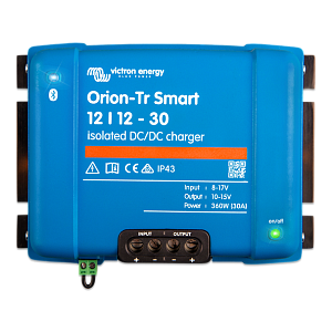 Преобразователь напряжения Victron Energy Orion-Tr Smart 12/12-18 (220W) Isolated DC-DC charger (арт. ORI121222120 / 14.277.01)