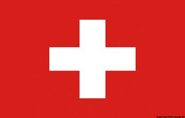 Флаг Швейцарии гостевой 80 х 120 см