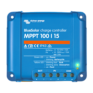 Солнечный контроллер Victron Energy BlueSolar MPPT 100/15 (арт. SCC010015200R)