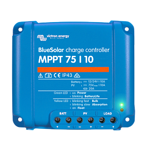 Контроллер солнечной батареи Victron Energy BlueSolar MPPT 75/10 (арт. SCC010010050R)