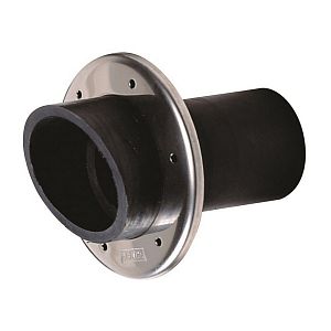 Патрубок транцевый Vetus резиновый, Ø40мм (без хомутов) (арт. TRC40R)