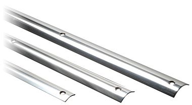 Защитный профиль 28x7x1.5мм 3м из нержавеющей стали AISI316