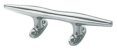 Утка швартовая сверхмощная Hollow Cleat 305мм нагрузка 2800-3200кг из полированной нержавеющей стали