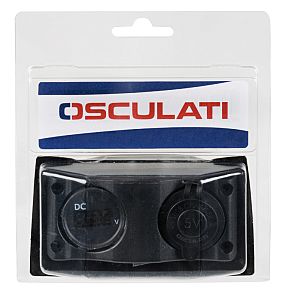 Дополнительный модуль Wave Design вольтметр 3 / 30 В и двойное гнездо USB 54x100 мм