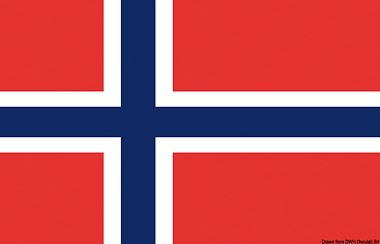 Флаг Норвегии гостевой 20 х 30 см