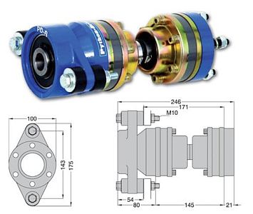 ШРУС Python Drive P30-R комплект для вала 19/30мм (арт. P30-R)