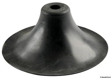 Основание для крепления тентов и флагштоков из ЭПДМ для бимини черного цвета