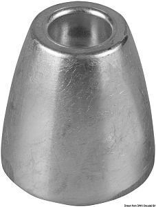 Алюминиевая втулка Johnson/Evinrude G2-series для моторов 200-300 л.с. 58x60 мм (арт. 43.317.27)