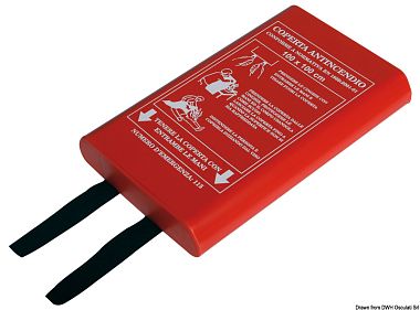 Противопожарное одеяло в футляре 205 x 180 x 50 мм